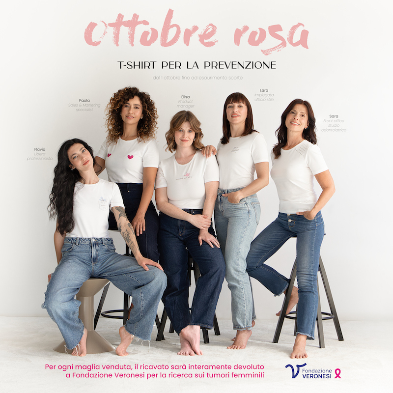 Cotonella: nuovo progetto a sostegno di Fondazione Veronesi ETS