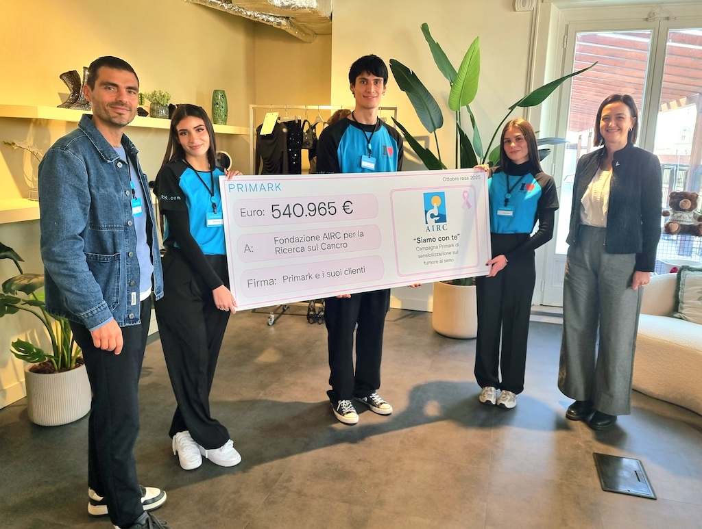 Primark sostiene Fondazione AIRC con una donazione record 