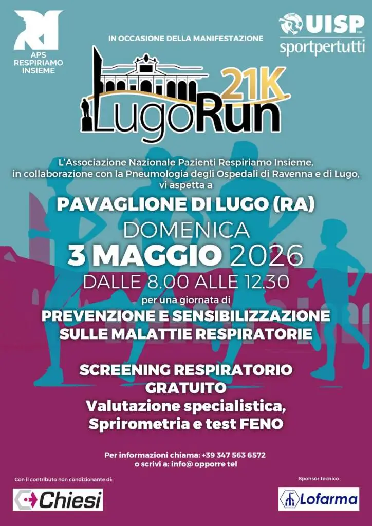 Patologie respiratorie: al via “Percorsi di Salute nelle piazze”